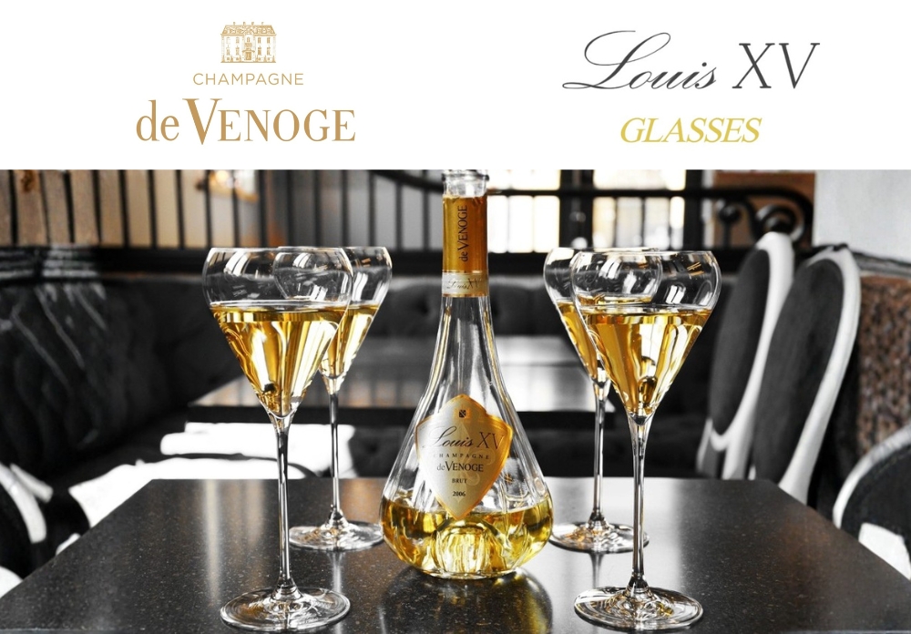 샴페인 드 브노쥬__루이 15세 글라스